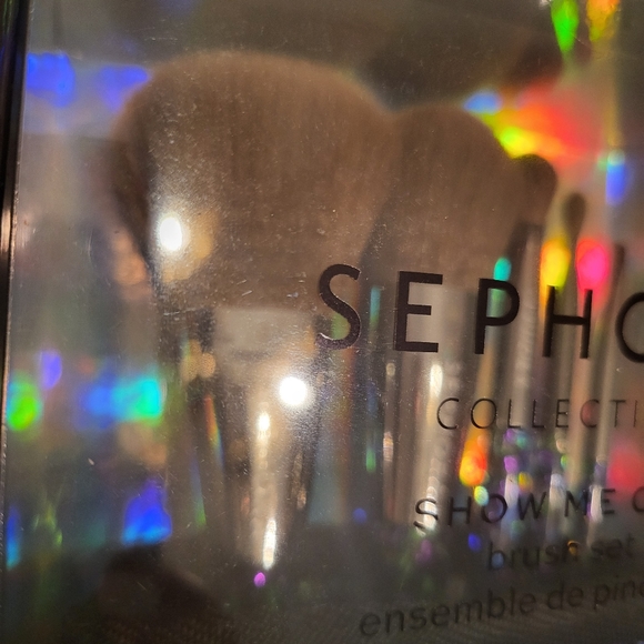 SEPHORA MAKE UP BRUSHES - full size new in gift box All that Sparkle Glitter - Picture 3 of 8
